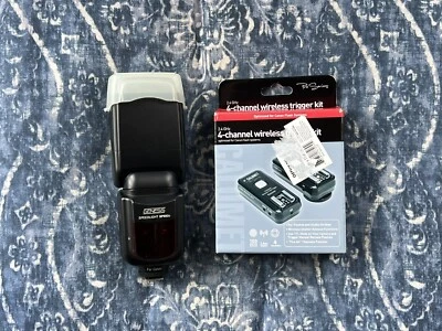 Genesis Speedlite  And Calumet remote wireless trigger￼kit - Image 1 of 3