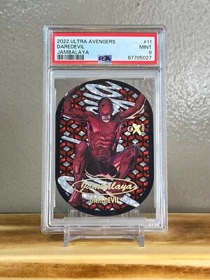 PSA 9 Daredevil JAMBALAYA #11 2022 Upperdeck Fleer Ultra Avengers Marvel - Image 1 of 2