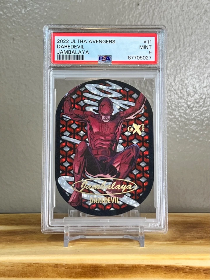 PSA 9 Daredevil JAMBALAYA #11 2022 Upperdeck Fleer Ultra Avengers Marvel - Image 1 of 2