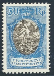 LIECHTENSTEIN 1925 Superb MNH/** Church of Bendern Stamp, Architecture - Picture 1 of 2