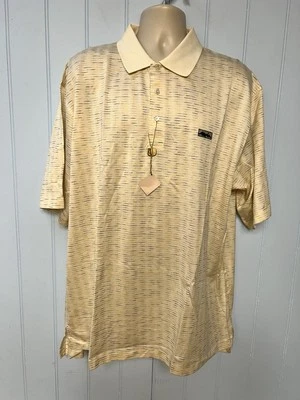 Camisa polo Clark Gregory para hombre 100 % doble algodón mercerizado talla 2XL Foto 1 de 4