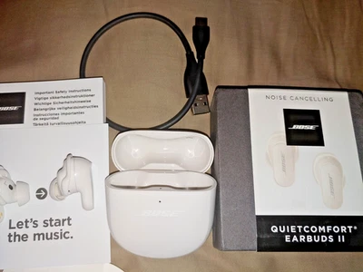 CAJA ABIERTA Auriculares Bose QuietComfort II, Jabonera, Completos Foto 1 de 4