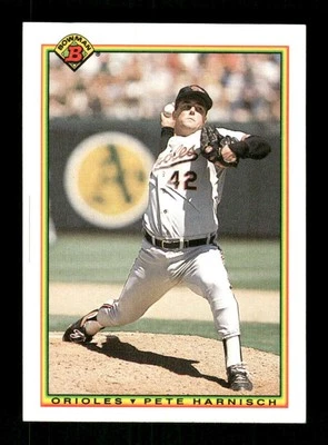 1990 Bowman Baseball 247 Pete Harnisch NM - NMMT BXCP40 - Image 1 of 2
