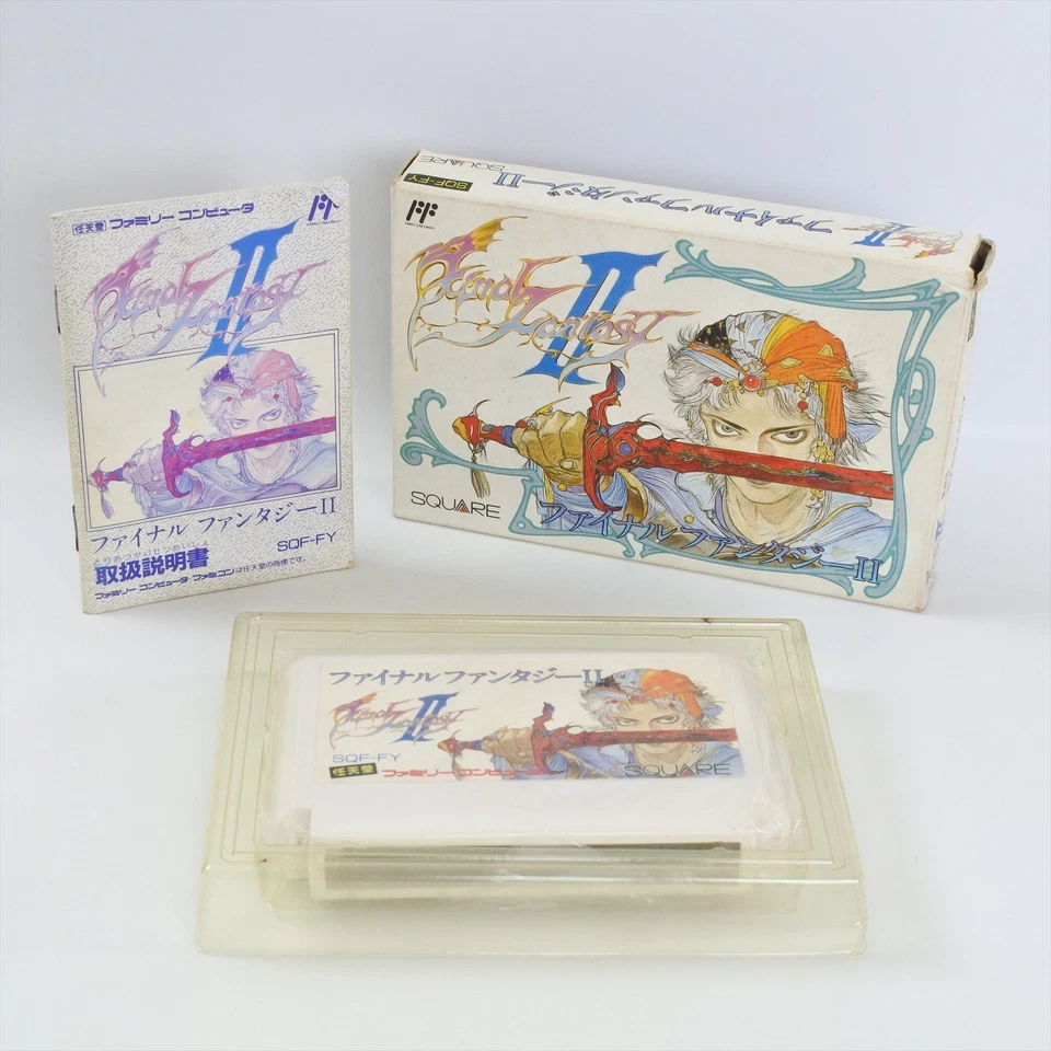 FINAL FANTASY II 2 FF2 Famicom Nintendo 2196 fc - Image 1 of 4