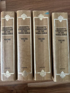Ellicott’s Commentary On The Whole Bible  4 volume set  - Bild 1 von 5