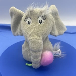 Elephant Plush Finger Puppet Plush Dr Seuss Horton Stage Figure Hears A Who! 5" - Picture 1 of 9