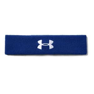 Under Armour Men's Performance Headband , Royal Blue (400)/White , One Size Fits - Picture 1 of 2