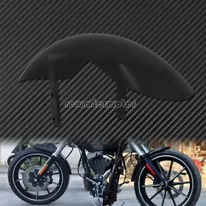 Guardabarros de rueda delantera negro para motocicleta apto para Harley Breakout 2013-2018 - Imagen 1 de 12