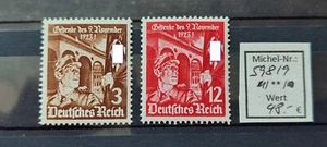 STAMPS  GERMANY REICH 1935 MNH POSTAL HISTORY NICE LOT AC/17 - Picture 1 of 2