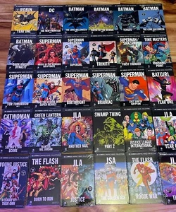 Coleção de graphic novels Eaglemoss DC Comics livros de capa dura TPB VOCÊ ESCOLHE