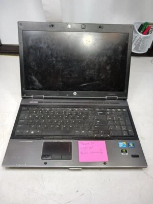 HP Elitebook Mobile Workstation 8540w Computer Portatile per Ricambi o Riparazione - Immagine 1 di 4