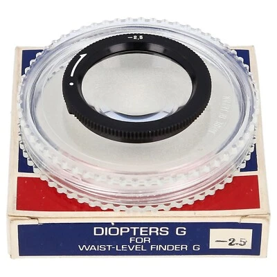 Zenza Bronica Eye Correction Diopter Lens -2.5 for Waist Level Finder G / GS-1 - Image 1 of 2