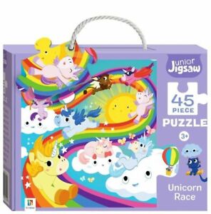 45 Piece Unicorn Race Junior Jigsaw Puzzle