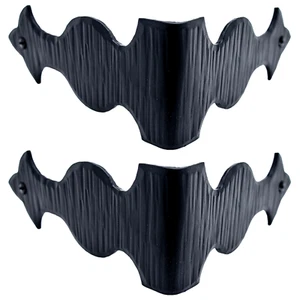 Pack de 2 soportes de esquina decorativos de 5", protectores de esquina soporte de esquina de ángulo de hierro - Imagen 1 de 5
