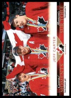 2021-22 Tim Hortons Team Canada Canada Moments Canvas #CM3 Jeff Carter - Image 1 of 2