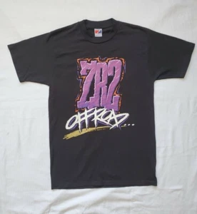 Vtg ZR2 Off Road A Pitbull on Wheels T-shirt Black Chevy Chevrolet Truck Medium - Foto 1 di 7
