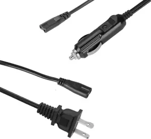 12V/24V Car Use, 110V Home/Office Use Power Cable for Electric Lunch Box, Portab - Picture 1 of 6