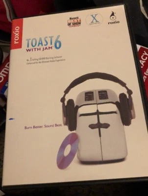 Roxio Toast With Jam 6 MAC CD mixing mastering software editing music movies + - Image 1 of 3