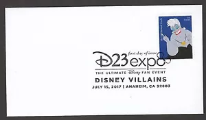 US 5220 Disney Villains The Little Mermaid Ursula BWP FDC 2017 - Picture 1 of 1
