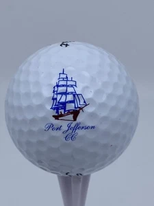 Port Jefferson Golf Club (New York) Logo Golf Ball Titleist DT Spin - Picture 1 of 3