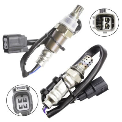 Sensor de oxígeno O2 aguas arriba + aguas abajo 2 para Honda Civic 2006 2007 2008 09 1,8 L Foto 1 de 4