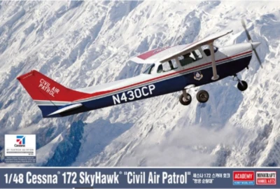 Academy AC12367 1/48 Cessna 172 SkyHawk “Civil Air Patrol” Model - Image 1 of 3
