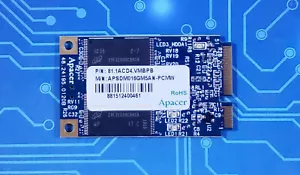 16GB Apacer mSata MLC APSDM016GM5AN-PCMW 81.1ACD4.VMBPB - Picture 1 of 2