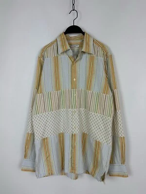 Vintage Christian Lacroix Homme Patch Work Slim Fit Shirt - Image 1 of 4