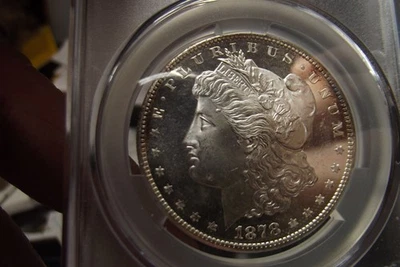 1878-S Morgan Silver Dollar  CAC MS65 "DRAGON SCALES" VAM 117 - Image 1 of 4