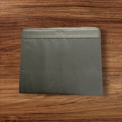 Coach Black Leather Travel Folio Case Stand iPad Tablet 10x8 New No Tags - Image 1 of 4