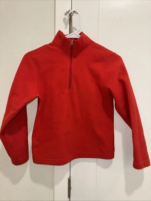 Chaqueta polar roja Obermeyer Yourh talla M 1/4 cremallera esquí capa media snowboard Foto 1 de 4