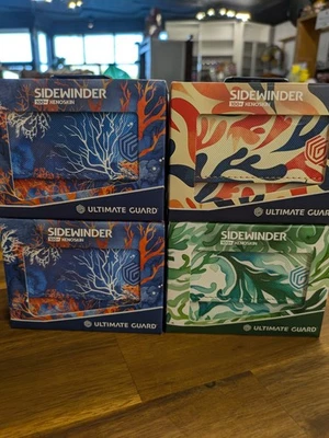 Ultimate Guard Sidewinder Xeno 100+ Coral themed Deck Boxes Set Of 4 - Image 1 of 2