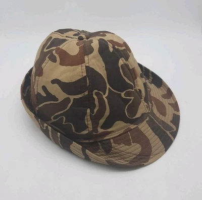Sombrero Jones Camuflaje Pato De Colección Talla M Caza Fedora Corea YR Prendas para la Cabeza Espuma Aislada Foto 1 de 4
