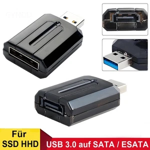 Hochgeschwindigkeit USB auf SATA/USB3.0 auf ESATA-Adapter für Computer SSD HHD - Afbeelding 1 van 9