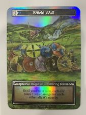 Shield Wall FOIL BETA Exceptional - Sorcery TCG Contested Realm NM