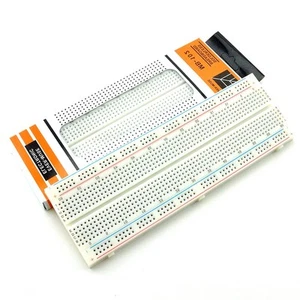 1pcs Solderless MB-102 MB102 Breadboard 830 Tie Point PCB BreadBoard For Arduino - Imagen 1 de 1