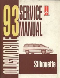 1993 Oldsmobile Silhouette ~ Original GM Factory Service Manual - Picture 1 of 1