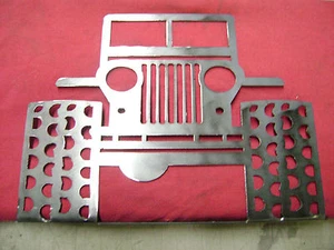 METALLBRIEFKASTENAUFSATZ. "JEEP". - Bild 1 von 1