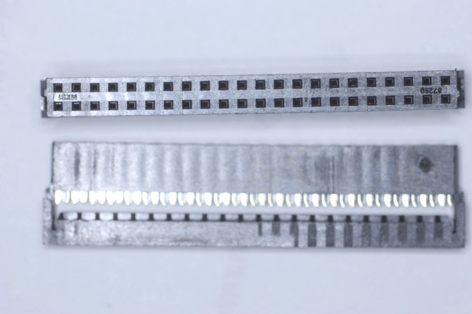 30 Stück Pfostenverbinder 2x22polig RM2mm für Bandeitung Raster 1mm - Bild 1 von 1