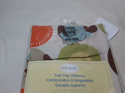 NUEVO Cenefa de ventana superior con lengüeta para perro Sumersault GEO Circles 15"x44+3" ~ multicolor Foto 1 de 4