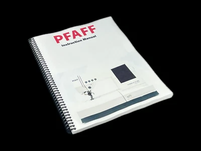 PFAFF 2140 Instruction Manual Reprint: 192 Pages Coil Bound Black & White Copy - Image 1 of 4