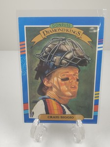 Donruss 1991 Baseball Card #2 Craig Biggio Houston Astros Diamond Kings