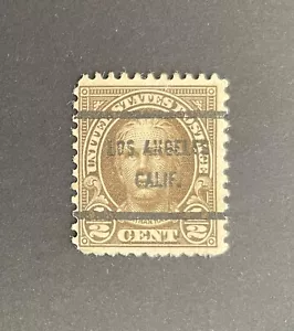 Los Angeles, California Type 61 Precancel - ½ cent Hale - U.S. #653 - CA - Picture 1 of 1