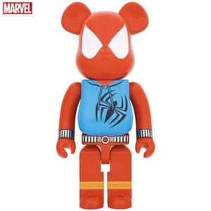 Medicom Toy BE@RBRICK SPIDERMAN SCARLET SPIDER 1000％ bearbrick From Japan - Picture 1 of 6