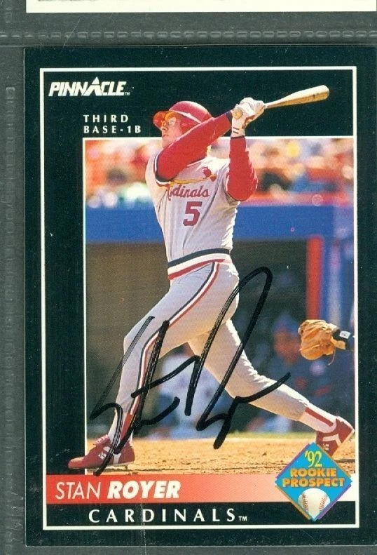 Stan Royer Baseball Auto 1992 Score '92 Signature Autograph Signed Card #263 - Image 1 of 1
