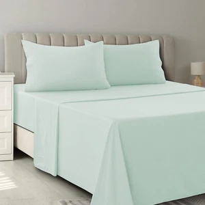 4 Piece Premium Bed Sheet Set Hotel Luxury Ultra Soft Deep Pocket Sheets Set - Picture 1 of 200