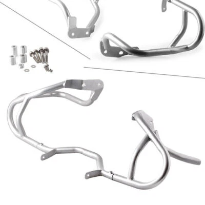 Protector de motor inferior plateado barras de choque apto para BMW R1200GS 2004-2012 2011 Foto 1 de 4