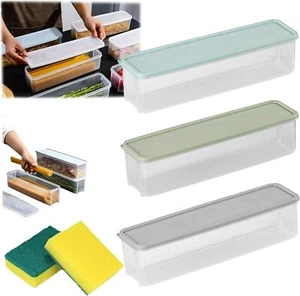 Storage & Crisper Boxes, Refrigerator Organizers And Storage Containers With Lid - Picture 1 of 13