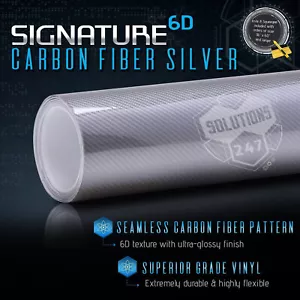 6d 30x42cm Car Auto Sticker Decal Film Silver Chrome Wrapping Vinyl - Picture 1 of 7