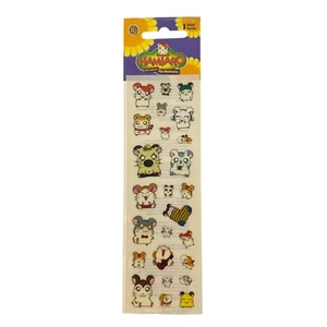 Hoja de pegatinas Sandylion Hamtaro Little Hamster Big Adventure vintage nueva sellada - Imagen 1 de 3